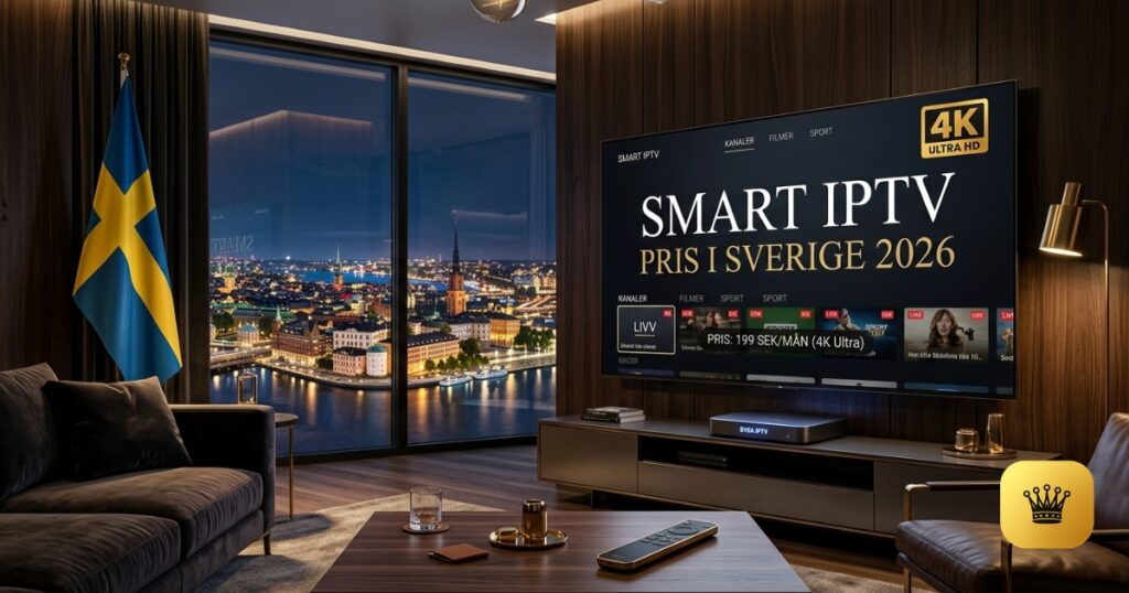 Smart IPTV Pris i Sverige 2026