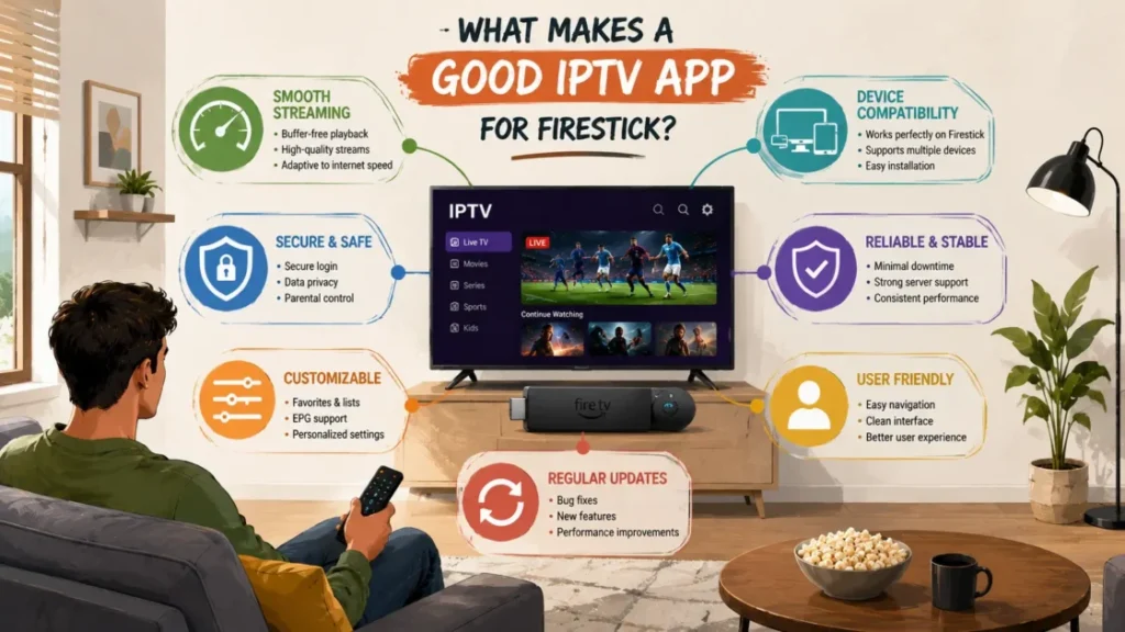 Bästa IPTV-app för Firestick